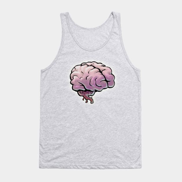 Brains Tank Top by MrChuckles